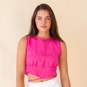 Lucy Paris laurel tie top NWT!!!